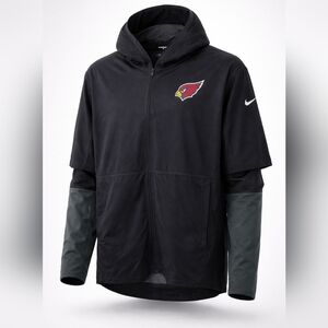 Nike Arizona Cardinals Zonal Aeroshield Weatherproof w Breakaway Sleeves